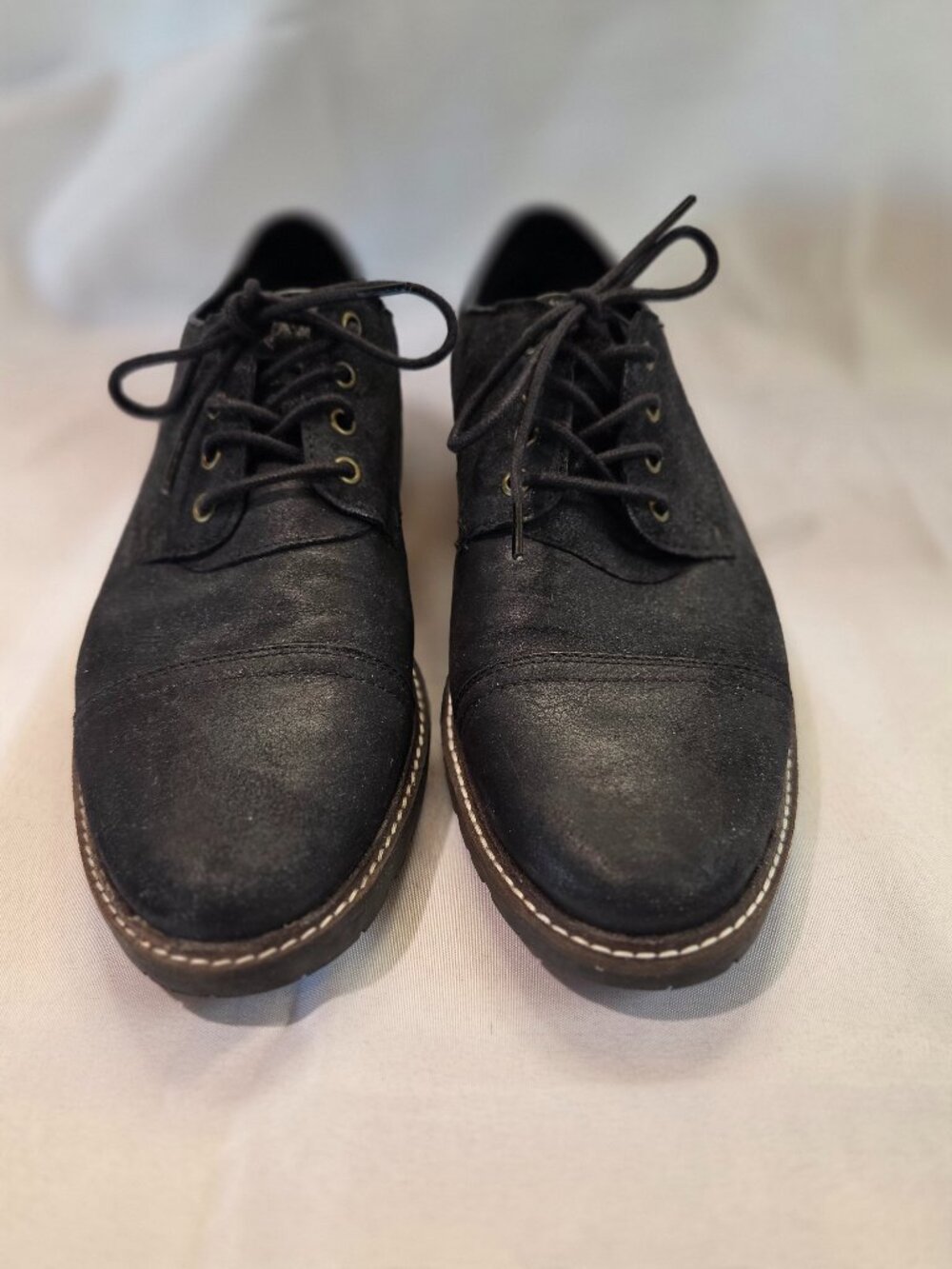 Mens Cole Haan Black Nubuck Casual/Dress Shoes